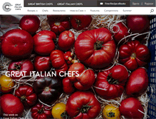 Tablet Screenshot of greatitalianchefs.com